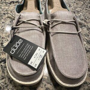 HEY DUDE WENDY CHAMBRAY BEIGE 9